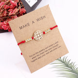 2019 Minimalist Lucky Red Rope Bracelet