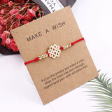 2019 Minimalist Lucky Red Rope Bracelet