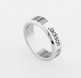 KPOP GOT7 Ring Titanium Steel 7 FOR 7