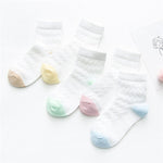 5 pairs/lot Spring Summer new Kids Cotton Socks.