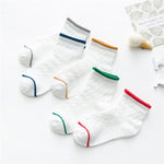 5 pairs/lot Spring Summer new Kids Cotton Socks.