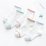 5 pairs/lot Spring Summer new Kids Cotton Socks.