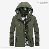 Spring Autumn Waterproof Coat Bomber Male