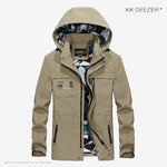 Spring Autumn Waterproof Coat Bomber Male