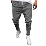 Autumn New Casual Male Solid Color Long Pants