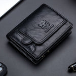 BULLCAPTAIN new men's leather wallet