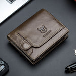 BULLCAPTAIN new men's leather wallet