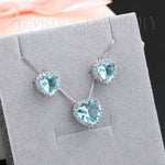 Small Heart Women Jewelry Sets