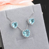 Small Heart Women Jewelry Sets