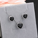 Small Heart Women Jewelry Sets