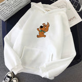 Cute Dog Print Sweatshirt  Kawaii Hoodies