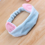 New Letter "OMG" Coral Fleece Soft Bow Headbands