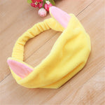 New Letter "OMG" Coral Fleece Soft Bow Headbands