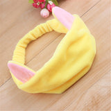 New Letter "OMG" Coral Fleece Soft Bow Headbands