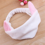 New Letter "OMG" Coral Fleece Soft Bow Headbands