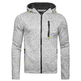 Men Zipper Sweatshirt Hoodies Jackets Coat