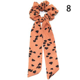 Women Streamers Scrunchies Polka Dot