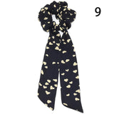 Women Streamers Scrunchies Polka Dot