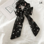 Women Streamers Scrunchies Polka Dot