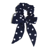 Women Streamers Scrunchies Polka Dot