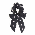 Women Streamers Scrunchies Polka Dot