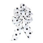 Women Streamers Scrunchies Polka Dot