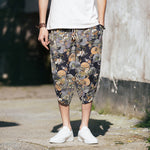 Beach Shorts Men Summer Hawaii Men linen Shorts