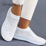 Fashion Bling Sneakers Women Sock Shoes Summer