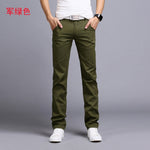 Solid sky blue black Pants Men