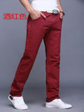 Solid sky blue black Pants Men