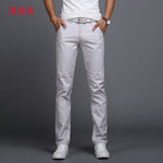 Solid sky blue black Pants Men