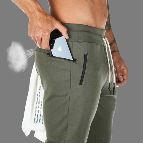 Men's Casual Sweatpants Solid High Street Track