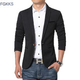 Slim Fit Men Suit Terno Masculino Blazers