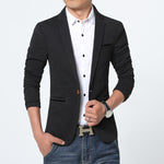 Slim Fit Men Suit Terno Masculino Blazers