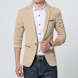 Slim Fit Men Suit Terno Masculino Blazers