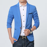 Slim Fit Men Suit Terno Masculino Blazers