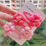 1 Set Cute Princess Fruit Hairpins