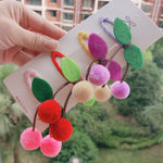 1 Set Cute Princess Fruit Hairpins