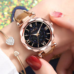 Women Casual Leather Ladies Watch Quartz