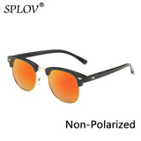 New Fashion  Semi Rimless Polarized Sunglasses