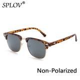 New Fashion  Semi Rimless Polarized Sunglasses