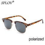 New Fashion  Semi Rimless Polarized Sunglasses