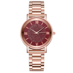 Women Watches 2020 Luxury Diamond Rose