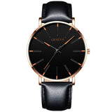 Minimalist Men's Fashion Ultra Thin Watches