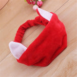 New Letter "OMG" Coral Fleece Soft Bow Headbands