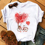 Maycaur Vogue T Shirt Women Summer Casual