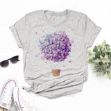 Maycaur Vogue T Shirt Women Summer Casual