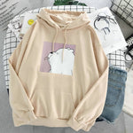 Hoodies oversized print Kangaroo