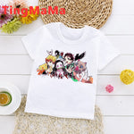 Demon Slayer T Shirt Kids Kawaii Summer