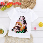 Demon Slayer T Shirt Kids Kawaii Summer